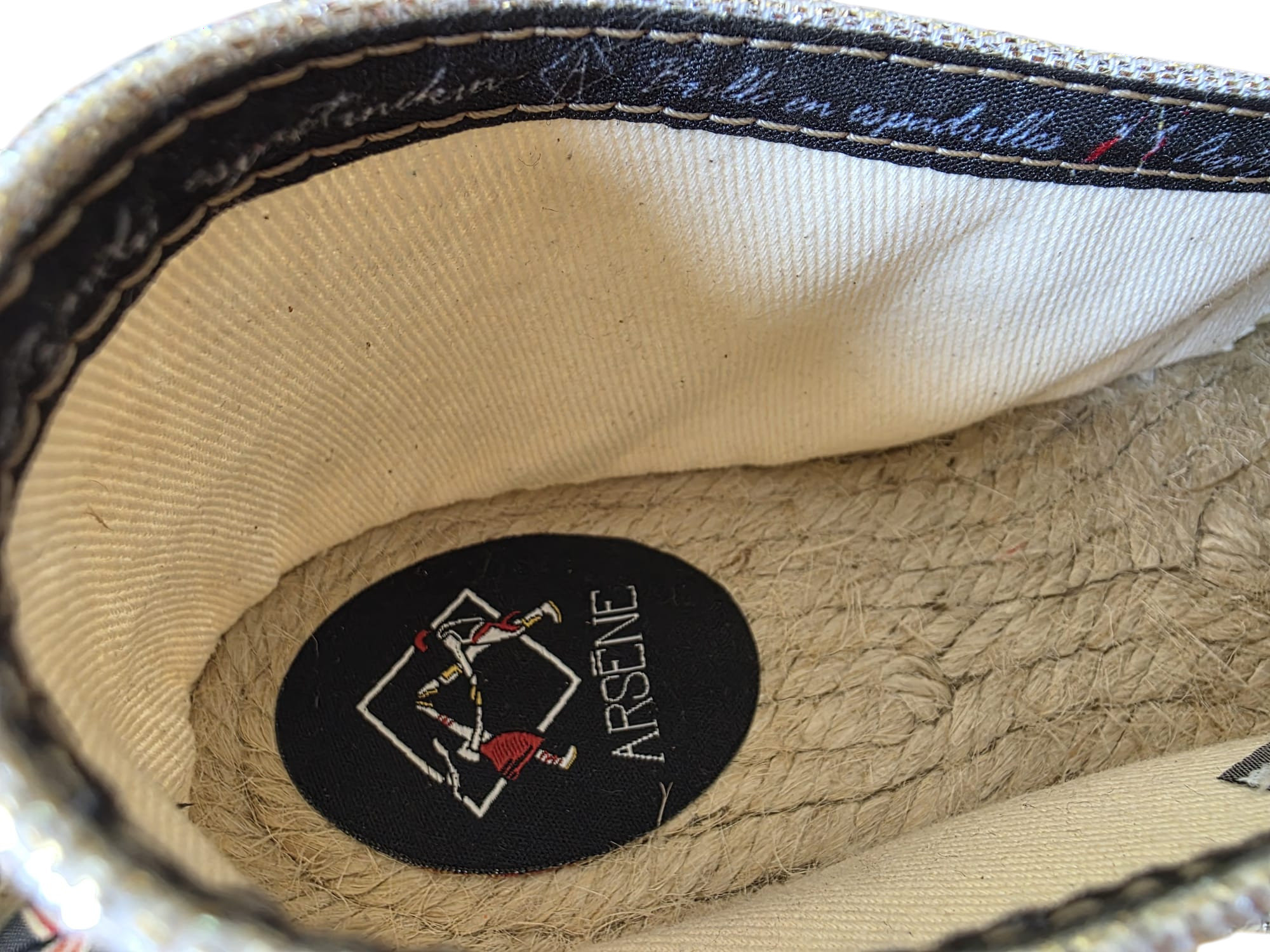 Espadrille Copacabana — cousue à Mauléon, semelle jute — vue 3